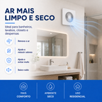 Kit de Exaustão Quadrado 150 mm — benefícios
