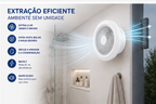 Exaustor de Banheiro Redondo 150 mm — Bivolt