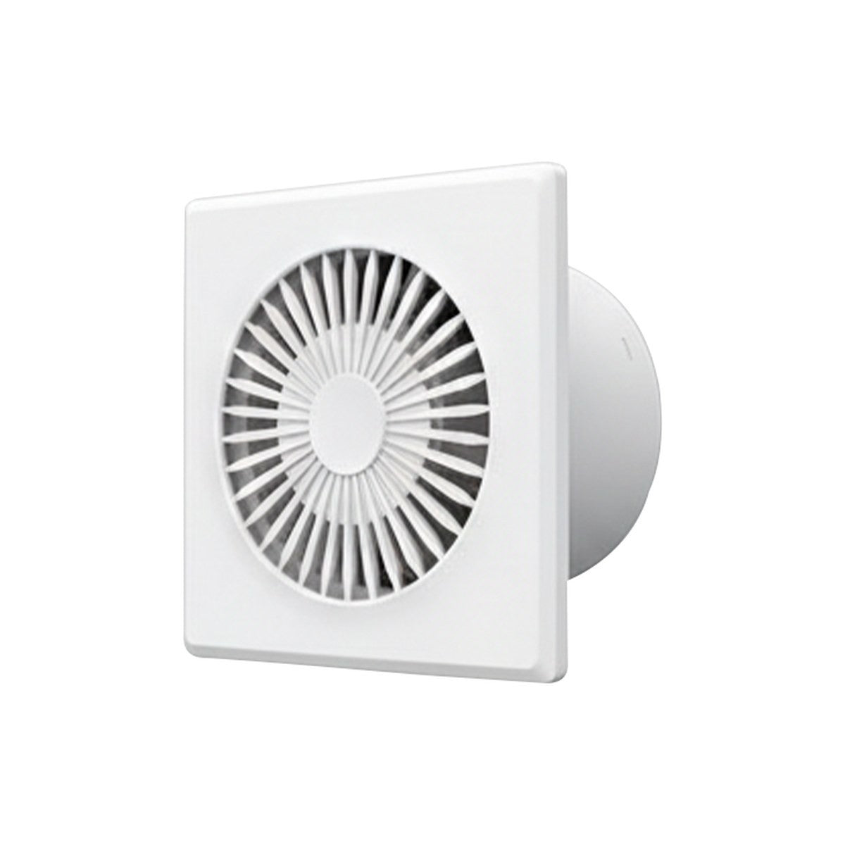 Kit Ventilação de Parede — Exaustor + Tubo de PVC + Terminal Externo