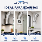 Duto Flexível de Alumínio 150 mm