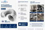 Duto Flexível de Alumínio 200 mm