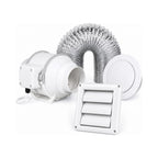Kit Inline TC150 150 mm com grelha veneziana