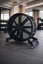 Ventilador industrial MaxFlow G100 de 1 metro com rodas